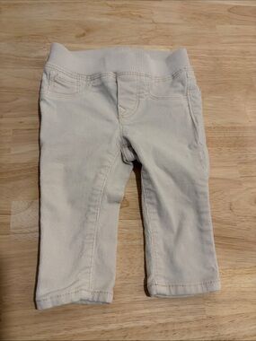 Baby Gap Cream Pull-On Corduroy Pants 3-6 Months